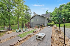 Property grounds - Spacious waterfront escape with screened porch, water slide, kayak, & games (Mineral)