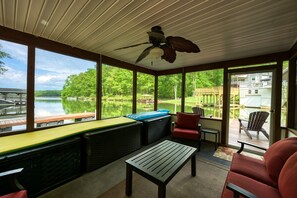 Interior - Sprawling waterfront home with kayaks, game room, and hot tub (Mineral)