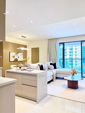 Living room - Luxurious 2-bedroom Apartment With Full Accessibility in Nairobi (Nairobi)