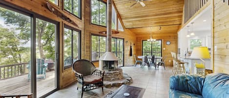 Área de sala de estar