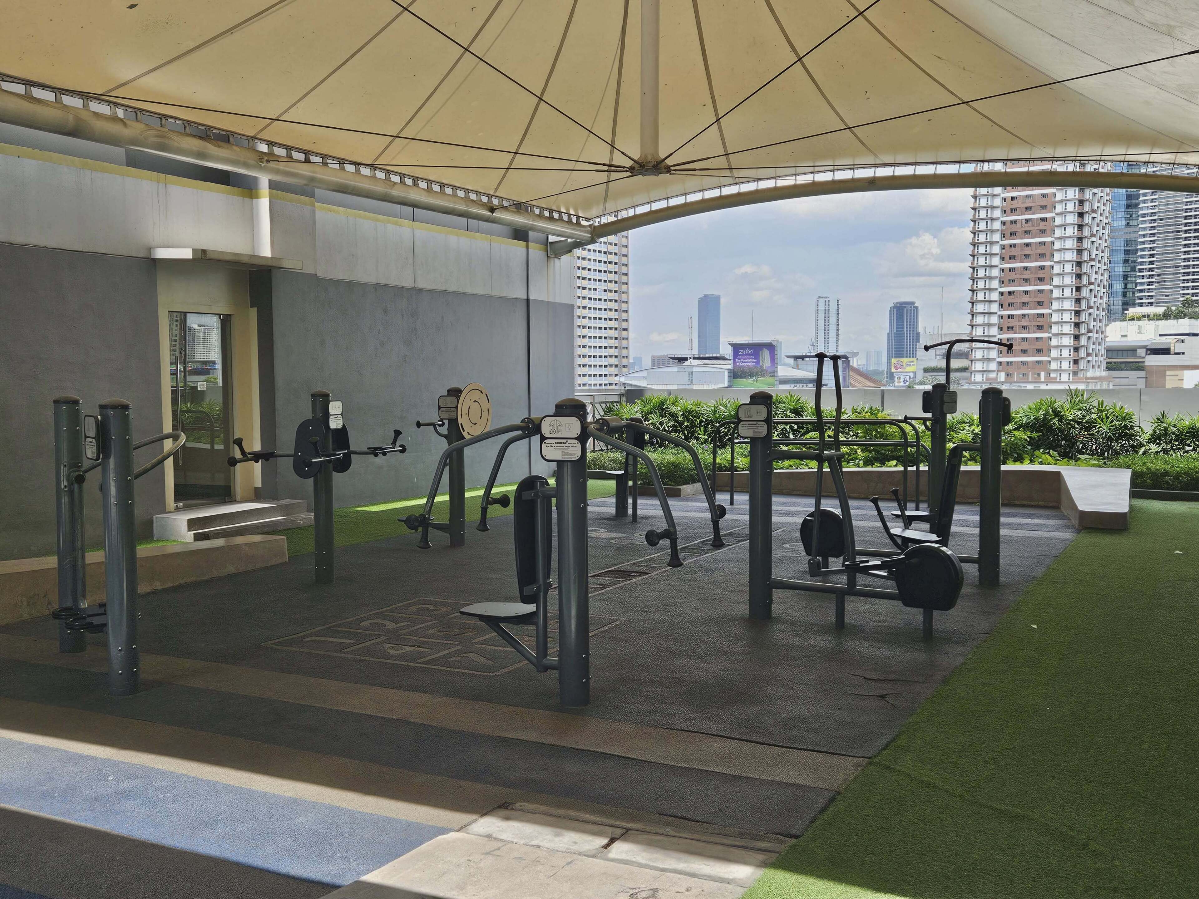 Apartment, 1 Schlafzimmer, Poolblick | Fitnessbereich