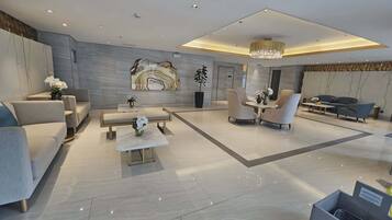 Apartment, 1 Schlafzimmer, Poolblick | Lobby