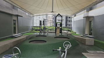 Lejlighed - 1 soveværelse - udsigt til pool | Fitnessfaciliteter