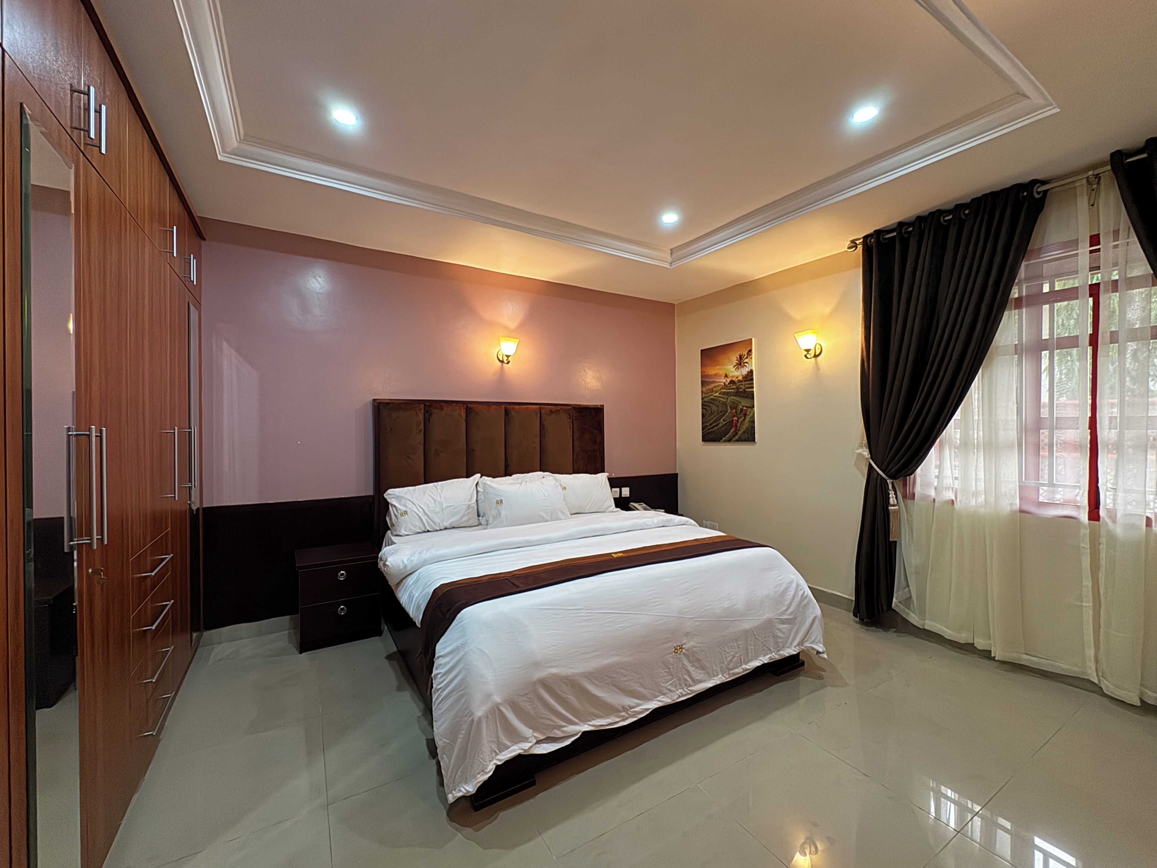 Standaard appartement, balkon, uitzicht op bergen