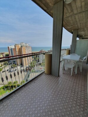 Apartment, 2 Schlafzimmer, Terrasse, Meerblick | Balkon