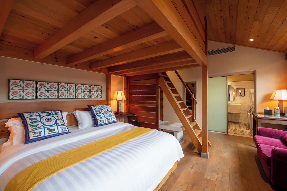 Chambre Double Classique, vue jardin