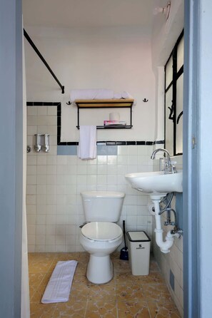 Shower, towels, shampoo - Edificio Aurora – Historical Building w/City Views (Centro)