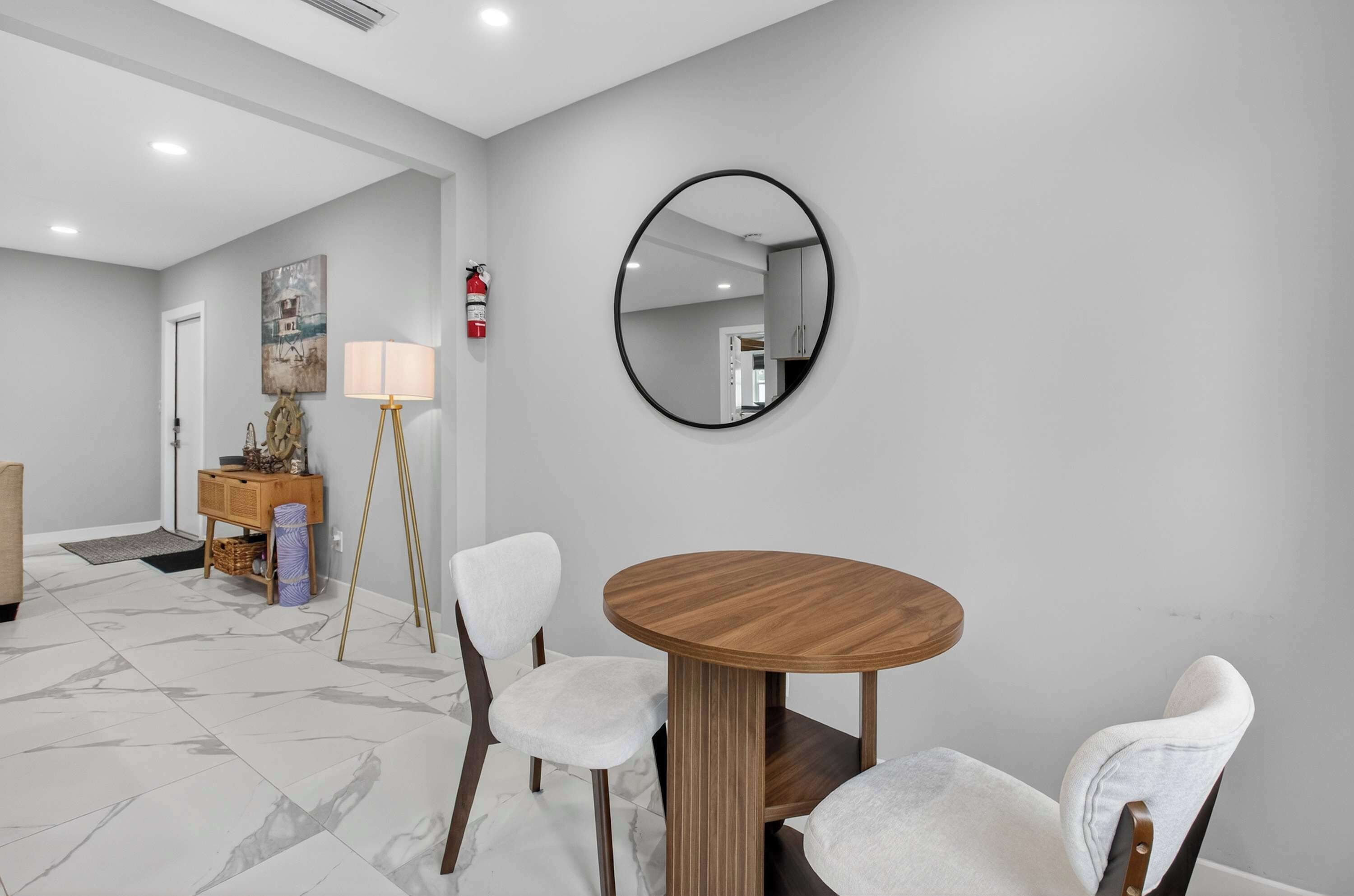 Ferienhaus, Mehrere Betten, Terrasse, Gartenblick (Marina Row 4) | Innenbereich