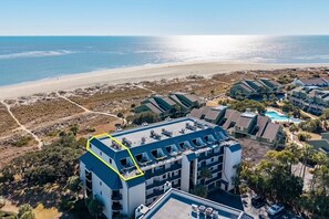 Exterior - Oceanfront Penthouse w/ Outdoor Balconies, Community Pool, Beach Access, Playground & Kid's Pool (Isle of Palms)