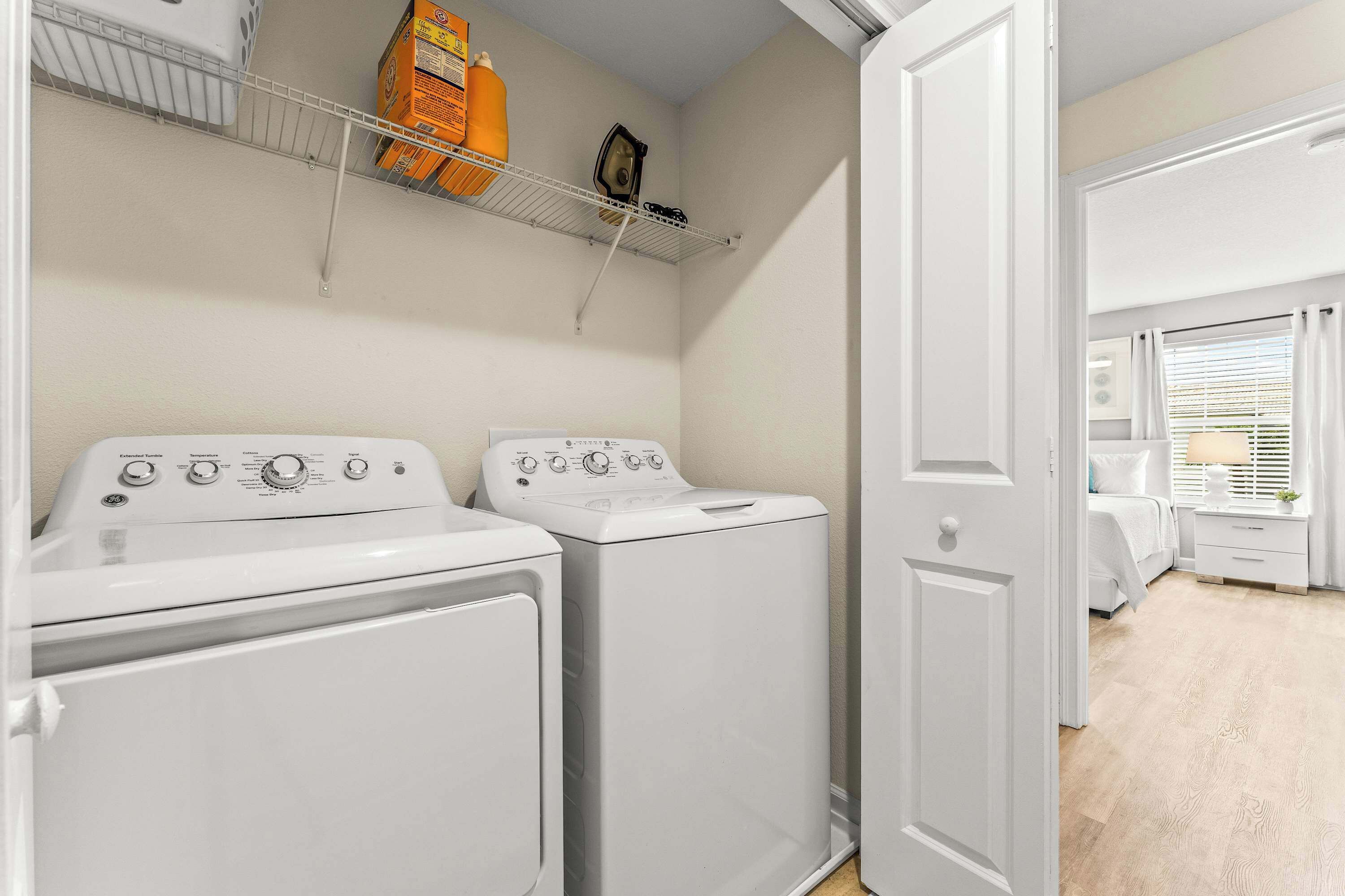 Townhome, Multiple Beds, Pool Access, Pool View (Bright Luxe At Championsgate) | Laundry