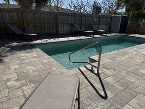 Pool - New 3-bedroom house with pool in St Pete Beach/Pass-a-Grille steps from beach (St. Pete Beach)