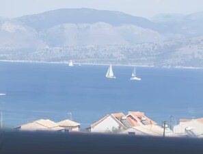 View from property - Gavriil Apartments Corfu - Seaview Studio Retreat (Kavos)