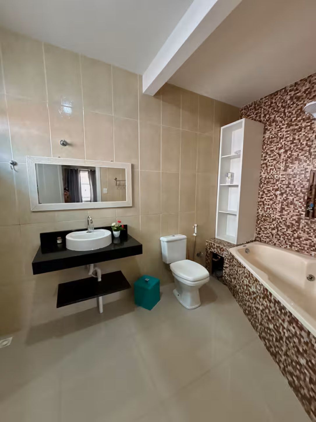 Hair dryer, soap