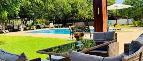 别墅, 泳池景观 | 泳池