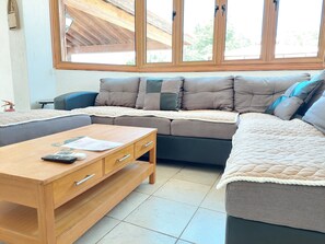 Villa, Pool View | Living area - Villa Christina 2BR Pool & Games (Paralimni)