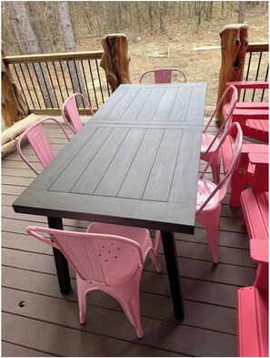 Opções para refeição ao ar livre