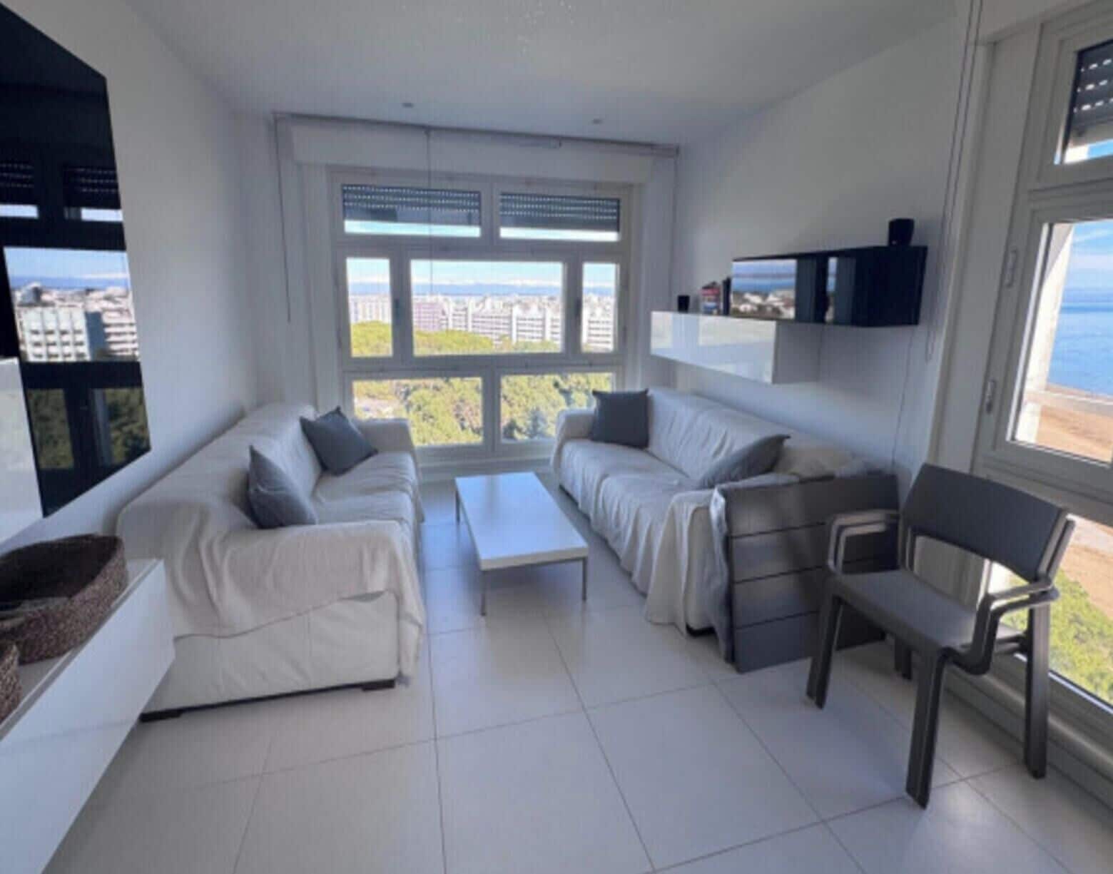 Appartamento, 2 camere da letto, terrazzo, vista oceano | Soggiorno