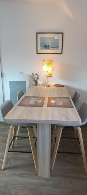 Dining - New 2-person apartment near the sea (CLOHARS CARNOET)