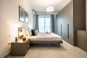 Iron/ironing board, free WiFi, bed sheets - Bright and Modern 2BR Penthouse, St Julian's (Saint Julian's)
