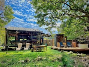 Overnattingsstedets uteområder