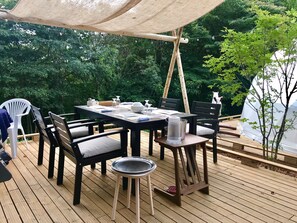 Restaurante al aire libre