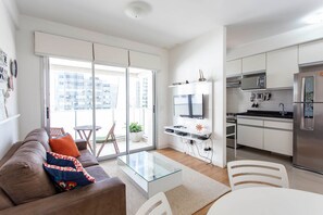 Comfort Apartment | Living area - ADD Berrini (São Paulo)