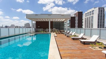 Indoor pool, outdoor pool
