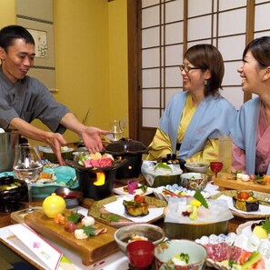 Dining - Kurokawa Onsen Iyashi no Sato Kiyashiki (Minamioguni)