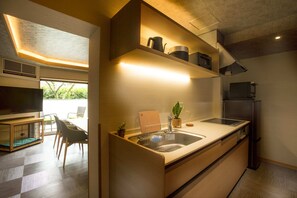 Private kitchen - Hakone Pet-friendly Inn Yuniwa (Hakone)