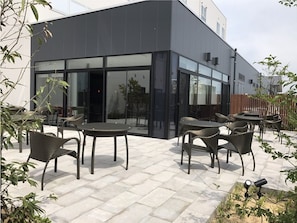 Outdoor dining - Hotel Grado Shinchi (Shinchi)