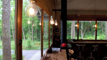 Interior. Morinonakano Kissatooyado Morikurasu