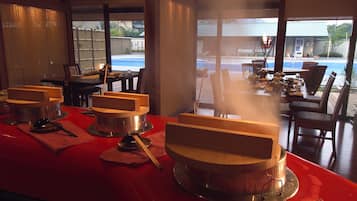 Opções para refeição