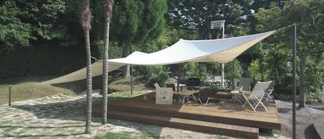 Restauration en plein air