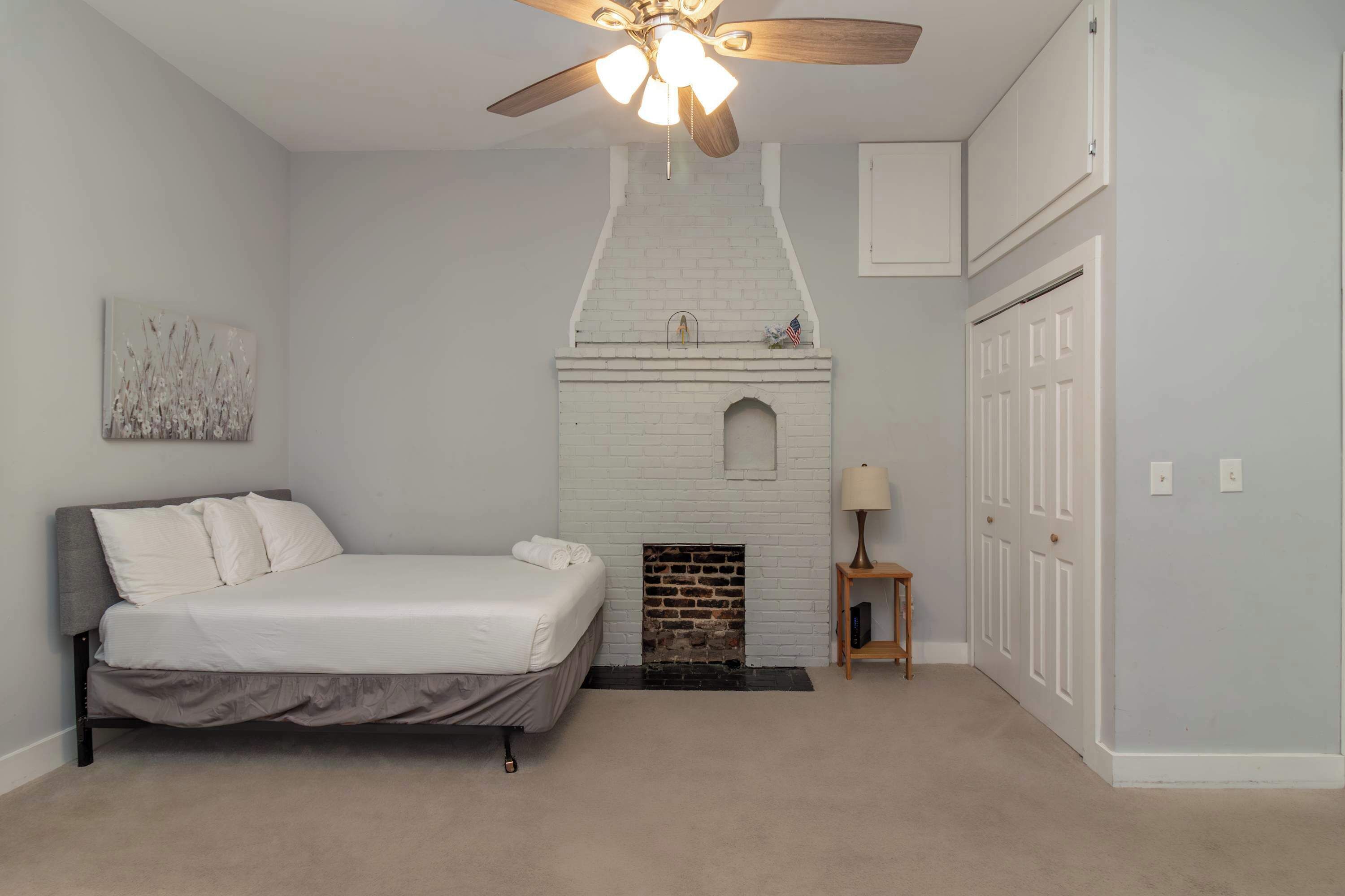 4 bedrooms, iron/ironing board, travel cot, WiFi
