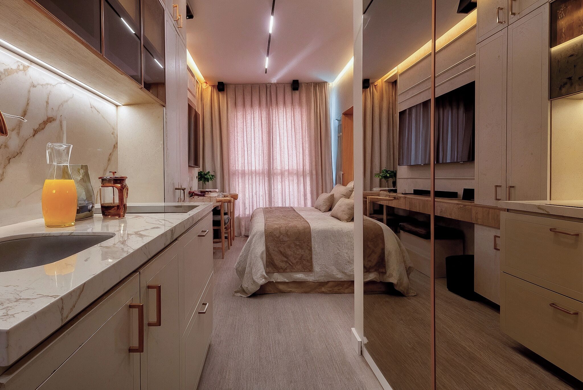 Standard Apartment, City View | Private kitchen