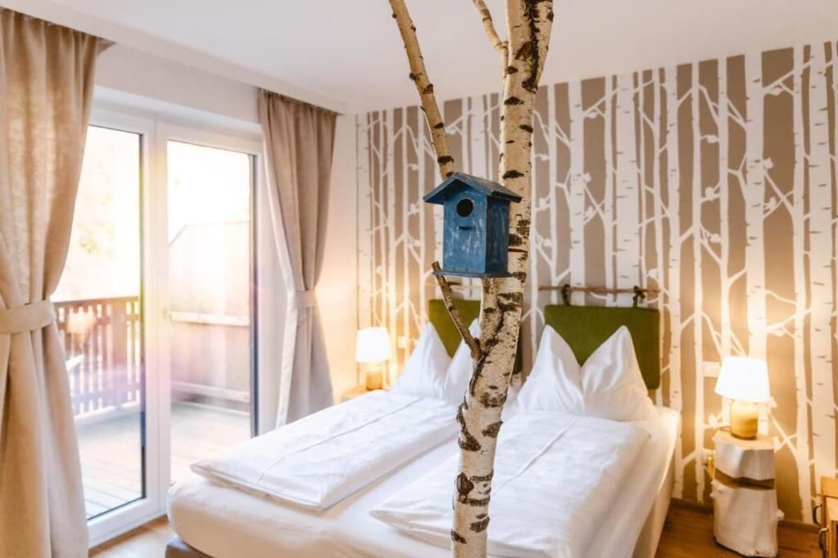 Habitación doble, balcón, vista a la montaña | Wifi gratis