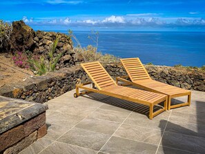 Terrace/patio - Holiday Home 'La Torre' with Private Terrace, Private Garden and Wi-Fi (Santa Cruz de Tenerife)