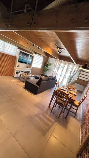Living area - Fantastico y moderno Loft con jacuzzi privado (Dominicus)