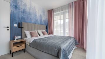 Departamento de lujo, balcón, vista a la montaña