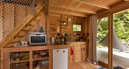 Chalet des Amoureux avec terrasse et jardin privĂ©s, Wi-Fi, pĂȘche, rando