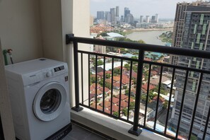 Exclusive Apartment, Balcony, City View | Terrace/patio - Pinnacle Moments Residence (Phnom Penh)