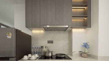 Exclusive-lejlighed - balkon - byudsigt | Privat køkken