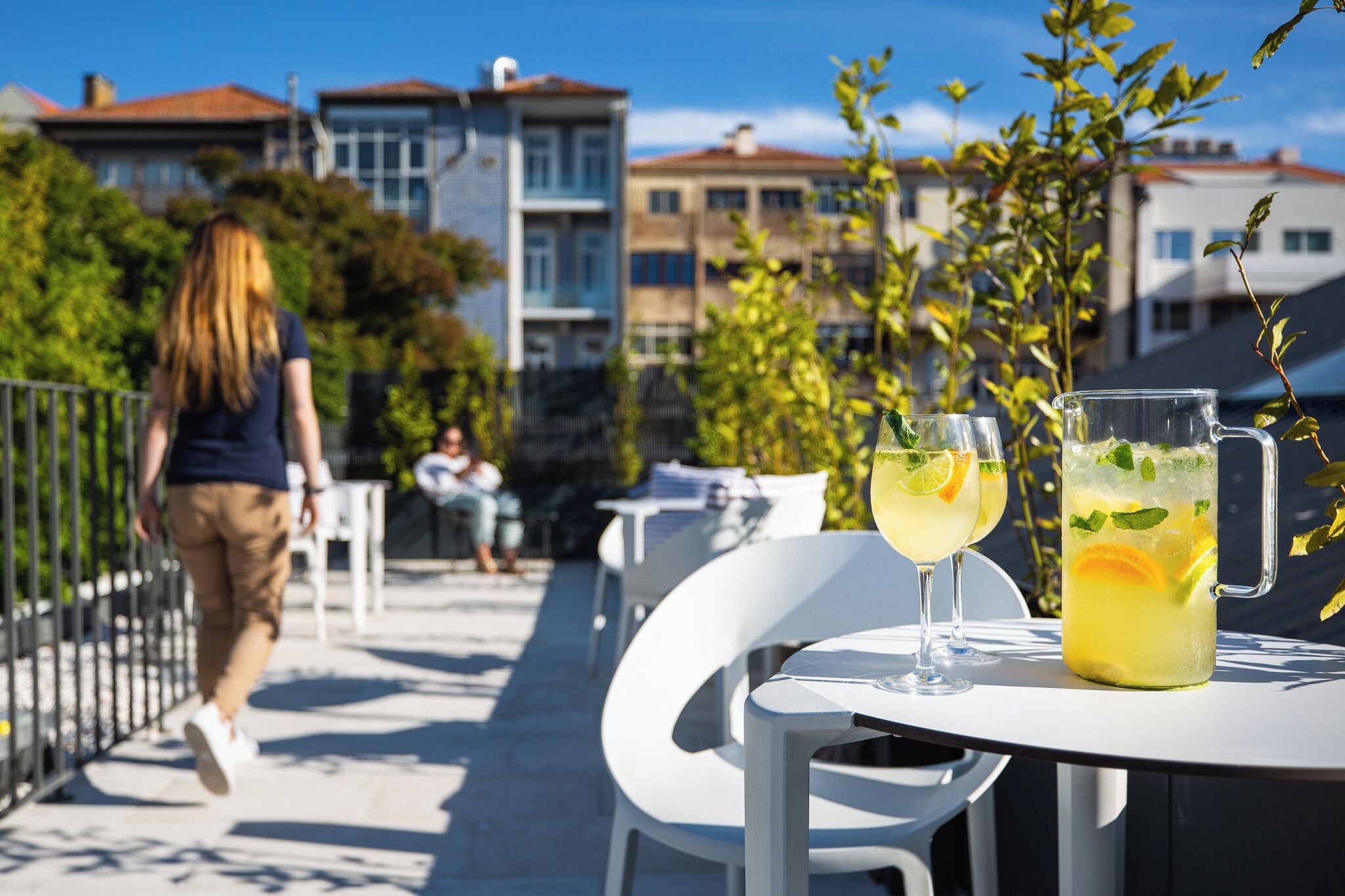 Terraza en la azotea
