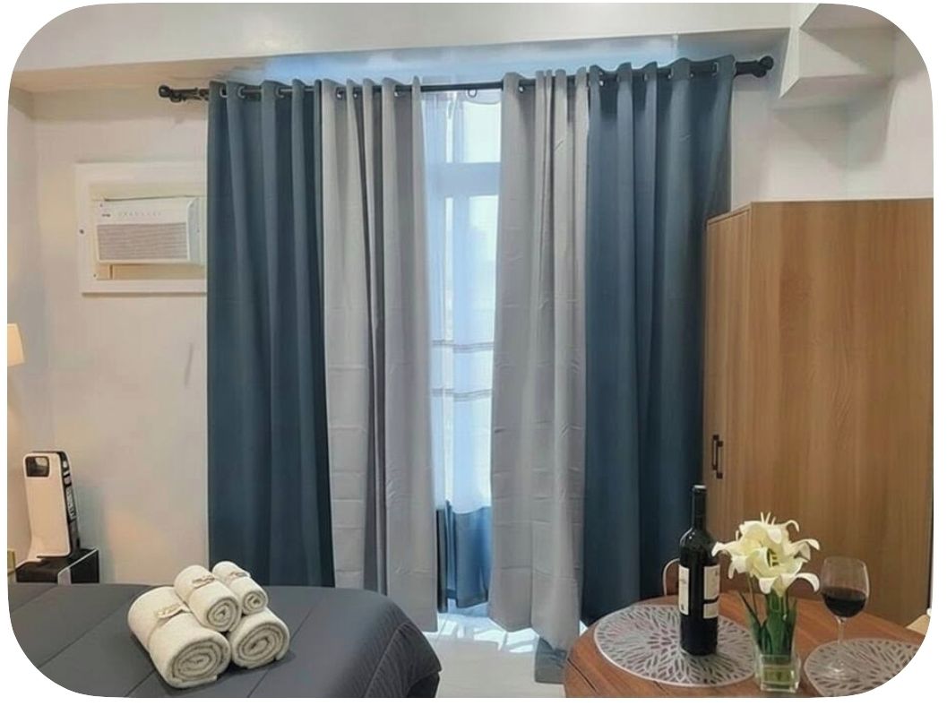 Chic Cebu Staycation - Condo Studio Balcony Mivela Garden, Free Wifi And Neflix - Cebu City