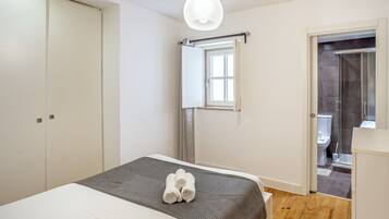 1 slaapkamer, beddengoed