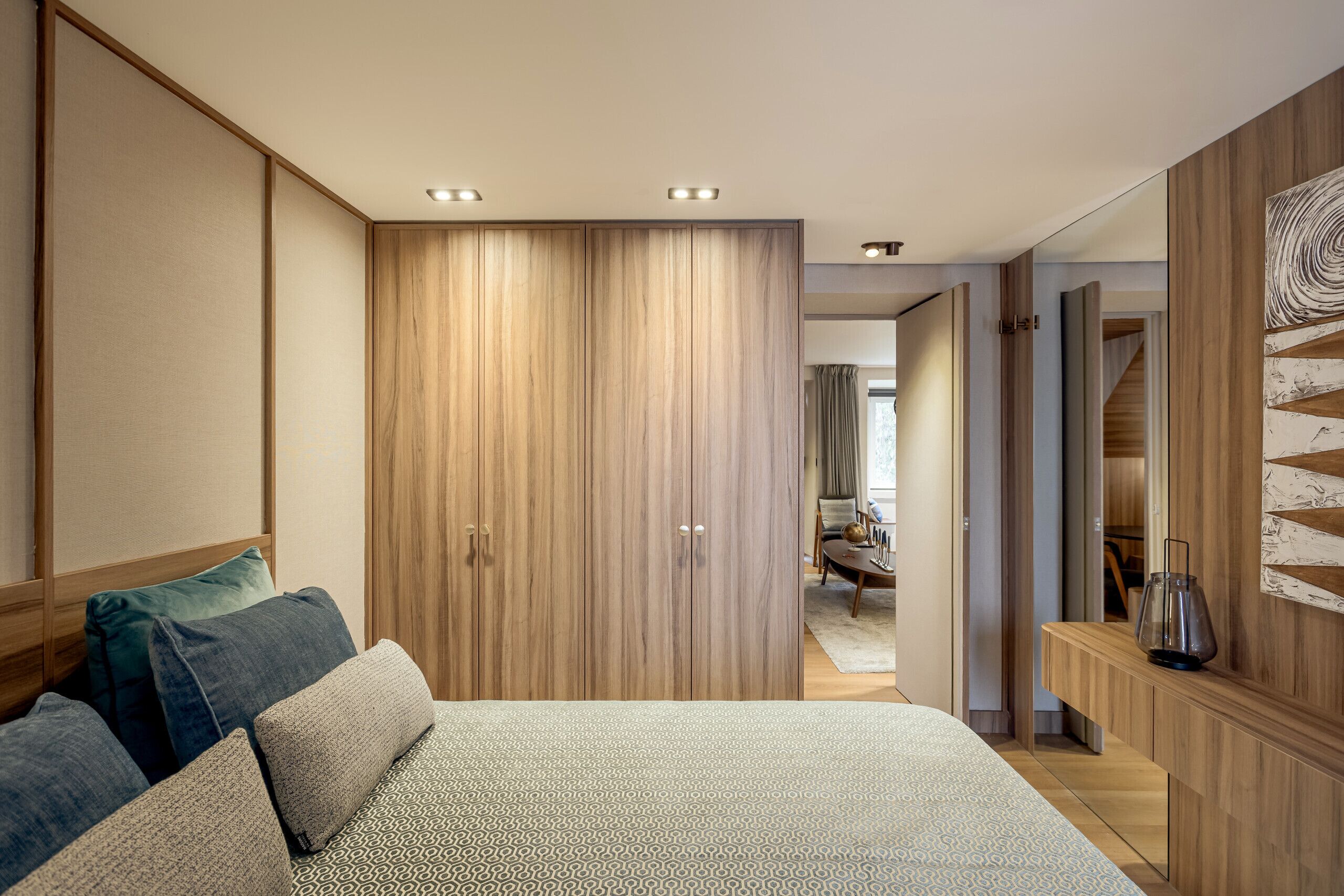1 quarto, roupa de cama