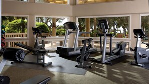 Fitness facility - Beachfront Resort Gem: Marriott’s Monarch at Sea Pines+Amenities (Hilton Head Island)