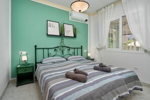 2 dormitorios, tabla de planchar con plancha, wifi y ropa de cama