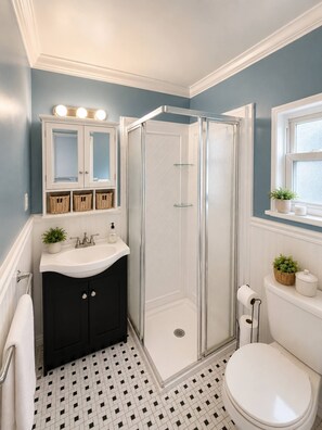 Hair dryer, towels, soap, toilet paper - Hidden Oasis — Main House + Detached Studio (Fort Lauderdale)