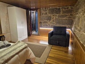 Huoneisto, 1 parisänky ja vuodesohva, vuoristonäköala | Sisätilat